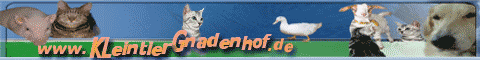 Kleintiergnadenhof Banner